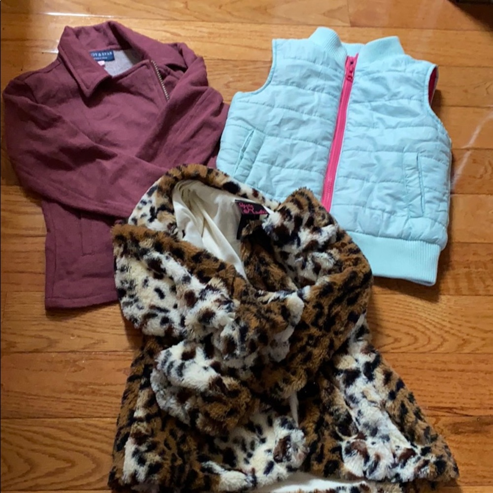 Girls size 5 jackets